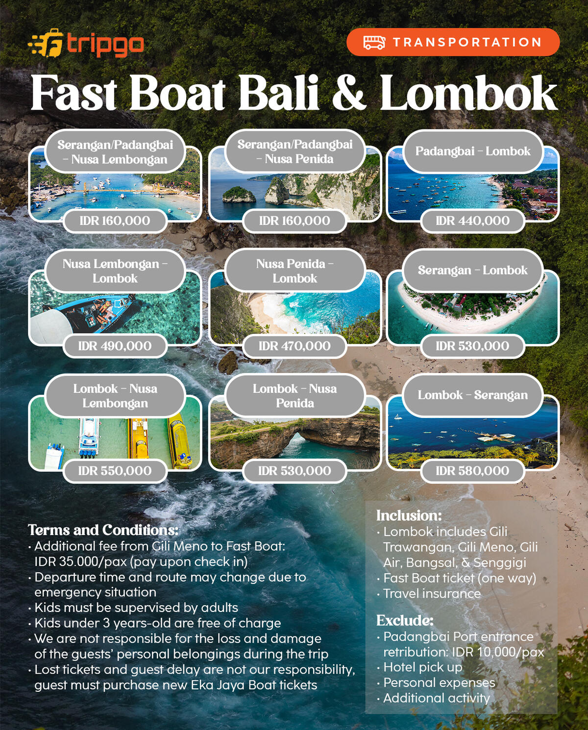 fast boat bali lombok