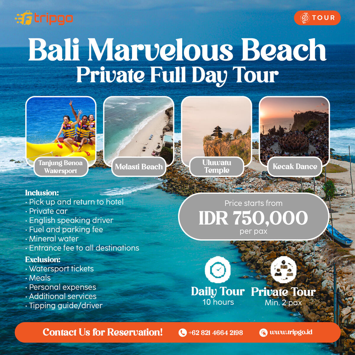 bali beach trip